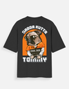 Oversized Unisex T-Shirt Midnight Black – Sadda Kutta Tommy
